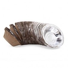 RECYCLABLE SILVER PAPER BOWL 25 pc